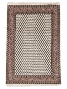 絨毯 Mir インド 124X186 茶色/ブラック (ウール, インド)