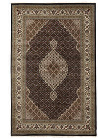 絨毯 オリエンタル タブリーズ Royal 193X300 茶色/ブラック ( インド)