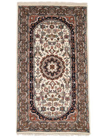 絨毯 オリエンタル カシャン インド 90X163 茶色/ベージュ (ウール, インド)