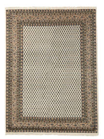 Mir Indisch Teppich 173X235 Braun/Schwarz Wolle, Indien Carpetvista
