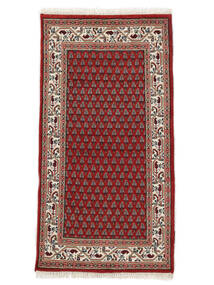 70X140 Alfombra Oriental Mir Indo Rojo Oscuro/Marrón (Lana, India) Carpetvista