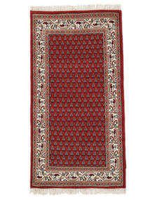  Orientalsk Mir Indisk Teppe 70X140 Mørk Rød/Svart Ull, India Carpetvista