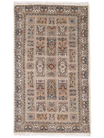 94X161 絨毯 オリエンタル バクティアリ インド 茶色/ブラック (ウール, インド) Carpetvista