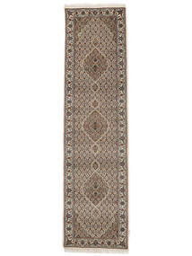 Täbriz Royal Teppich 80X300 Läufer Braun/Beige Wolle, Indien Carpetvista