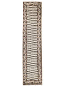 80X338 Mir Indo Rug Oriental Runner
 Brown/Beige (Wool, India) Carpetvista