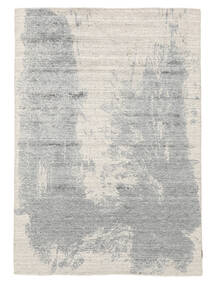  161X230 Wool/Bambusilk Loom - Indo Teppich Grau/Gelb Indien Carpetvista