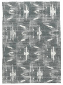 174X242 Louisville Teppich Moderner Dunkelgrau/Grau (Wolle, Indien) Carpetvista