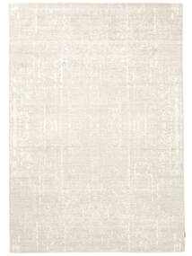  201X288 Wool/Bambusilk Loom - Indo Tæppe Beige/Orange Indien Carpetvista