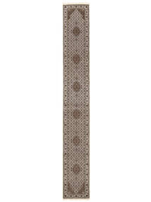 絨毯 オリエンタル タブリーズ Royal 78X560 廊下 カーペット 茶色/ダークグレー ( インド)