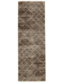  Washable 100X300 Riad Brown Runner Rug
 Small