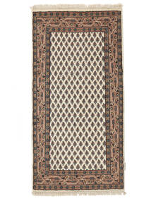 絨毯 オリエンタル Mir インド 70X138 茶色/ブラック (ウール, インド)