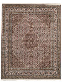 絨毯 タブリーズ Royal 243X306 茶色/ブラック (ウール, インド)