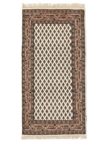 絨毯 オリエンタル Mir インド 71X138 茶色/ブラック (ウール, インド)