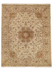 絨毯 オリエンタル サルーク American 243X300 茶色/オレンジ (ウール, インド)