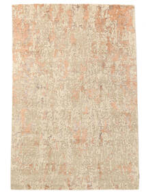  Contemporary Design Rug 166X245 Wool Orange/Beige Carpetvista