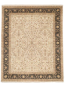  Orientalischer Sarough American Teppich 246X303 Orange/Beige Wolle, Indien Carpetvista