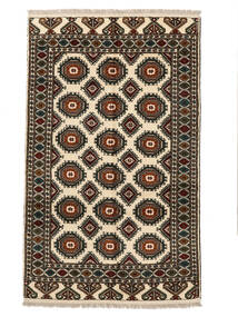  152X246 Turkaman Rug Black/Brown Persia/Iran Carpetvista