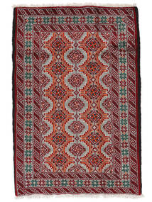  80X120 Turkaman Teppich Dunkelrot/Schwarz Persien/Iran Carpetvista
