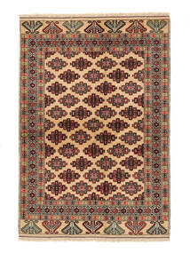  Turkaman Rug 136X196 Persian Wool Brown/Black Small Carpetvista
