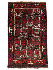 絨毯 ペルシャ シラーズ 70X117 ブラック/ダークレッド (ウール, ペルシャ/イラン)