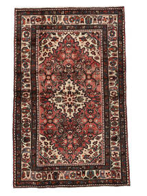  Oriental Hosseinabad Rug 111X170 Black/Dark Red Wool, Persia/Iran Carpetvista