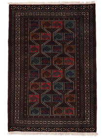 絨毯 トルクメン 77X110 ブラック (ウール, ペルシャ/イラン)