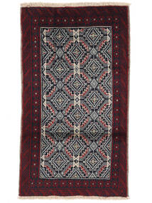  78X134 Medallion Small Baluch Rug Wool, Carpetvista