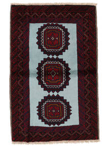  81X124 Medallion Small Baluch Rug Wool, Carpetvista