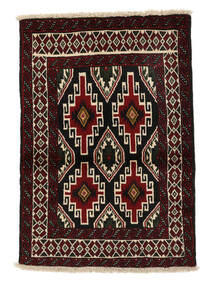 83X122 Alfombra Belouch Oriental Negro/Marrón (Lana, Persia/Irán) Carpetvista