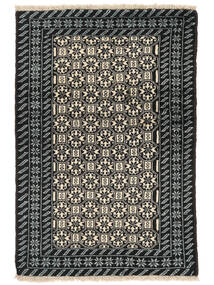 80X123 絨毯 バルーチ オリエンタル ブラック/ダークグレー (ウール, ペルシャ/イラン) Carpetvista