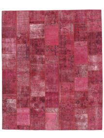 254X304 Patchwork Rug Modern Dark Red/Red Large (Wool, Persia/Iran) Carpetvista