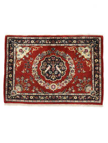 Keshan Rug Rug 69X100 Dark Red/Black Wool, Persia/Iran Carpetvista