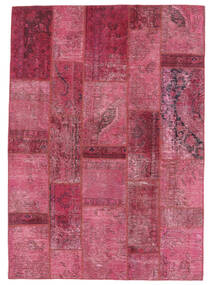  Persian Patchwork Rug 170X238 Dark Red/Red (Wool, Persia/Iran)