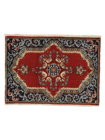 絨毯 オリエンタル カシャン 70X98 ダークレッド/ブラック (ウール, ペルシャ/イラン)