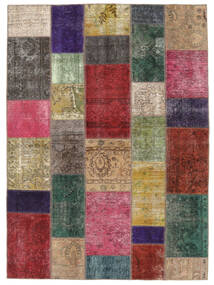  171X232 Vintage Patchwork Teppich Wolle, Carpetvista