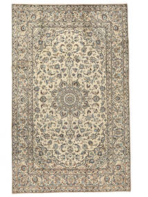 196X312 Keshan Fine Rug Oriental Brown/Beige (Wool, Persia/Iran) Carpetvista