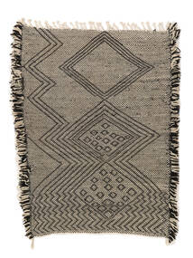 絨毯 High Atlas キリム 106X140 黒/茶 (ウール, モロッコ)