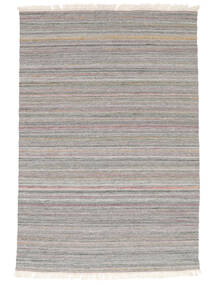 絨毯 Pet Yarn キリム 160X230 グレー/ダークグレー ( インド)