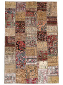  203X310 Vintage Patchwork Teppich Wolle, Carpetvista