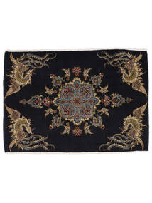  Keshan Rug 68X96 Persian Wool Black/Brown Small Carpetvista