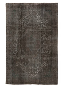 絨毯 ペルシャ カラード ヴィンテージ 184X288 ブラック/茶色 (ウール, ペルシャ/イラン)