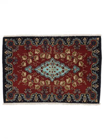  Persialainen Keshan Matot 66X100 Musta/Ruskea Carpetvista