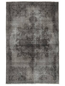 155X244 絨毯 カラード ヴィンテージ モダン ブラック/ダークグレー (ウール, ペルシャ/イラン) Carpetvista