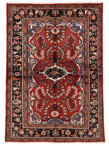 150X215 Tapete Oriental Lillian Vermelho Escuro/Preto (Lã, Pérsia/Irão) Carpetvista