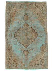  Persialainen Colored Vintage - Persien/Iran 137X221 Ruskea/Tummankeltainen Carpetvista
