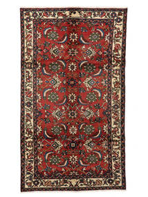絨毯 ペルシャ バクティアリ 160X280 ブラック/ダークレッド (ウール, ペルシャ/イラン)