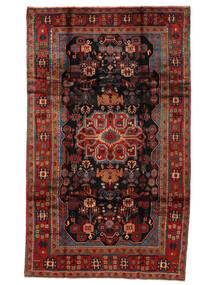  Oriental Nahavand Rug 170X290 Black/Dark Red Wool, Persia/Iran Carpetvista