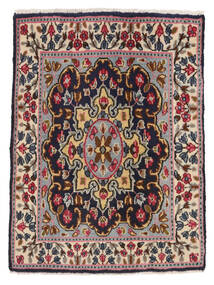  Persialainen Kerman Matot 66X88 Musta/Ruskea Carpetvista