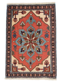  Ardebil Rug 67X97 Persian Wool Dark Red/Black Small Carpetvista