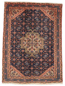  Orientalischer Ardebil Teppich 69X93 Schwarz/Dunkelrot Wolle, Persien/Iran Carpetvista